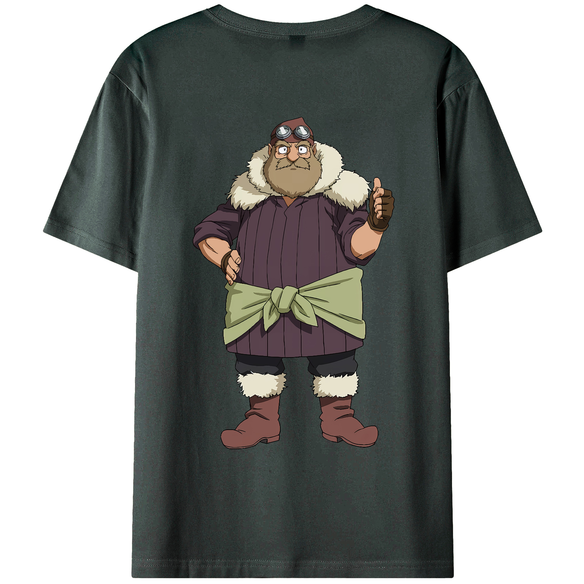 （画像用） 転スラ Regarding Reincarnated to Slime 綿100％ メンズ半袖Tシャツ（バックプリント） 通気性
